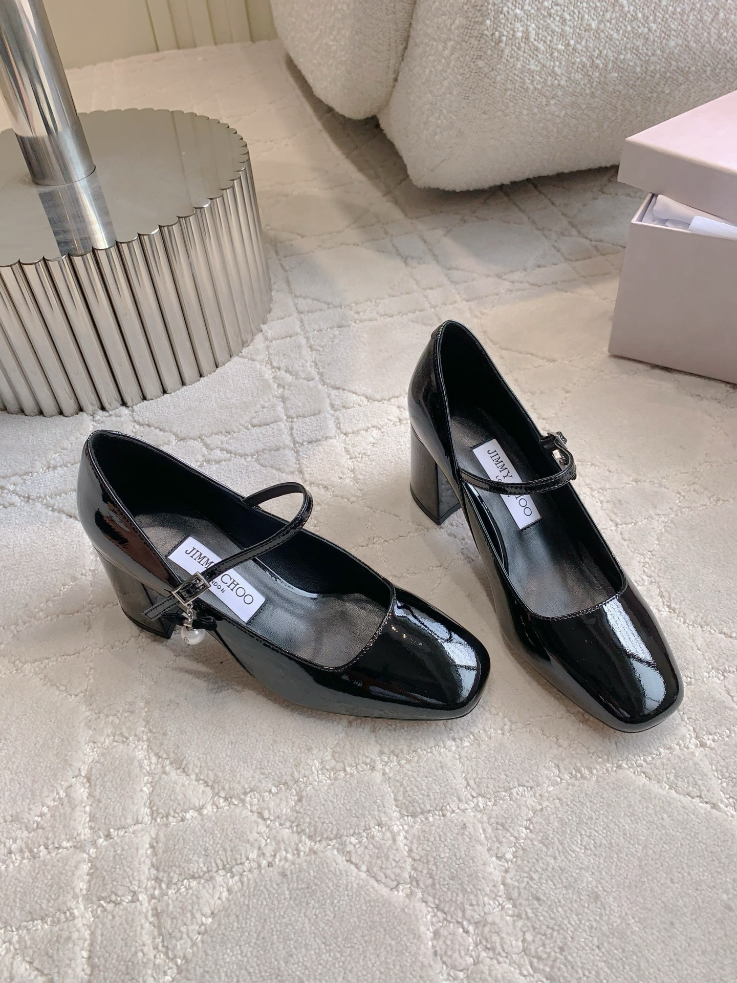 UA Jimmy Choo Wave Mary Jane 7cm