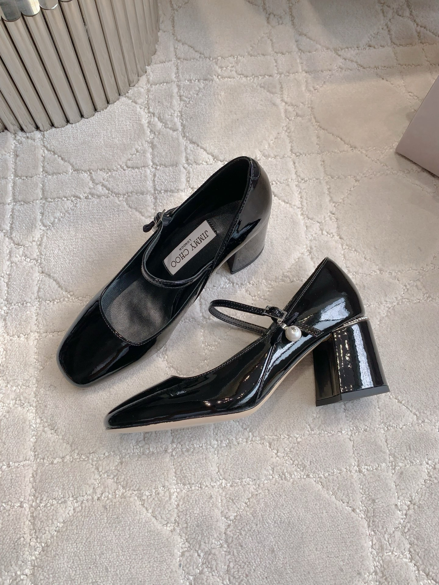 UA Jimmy Choo Wave Mary Jane 7cm