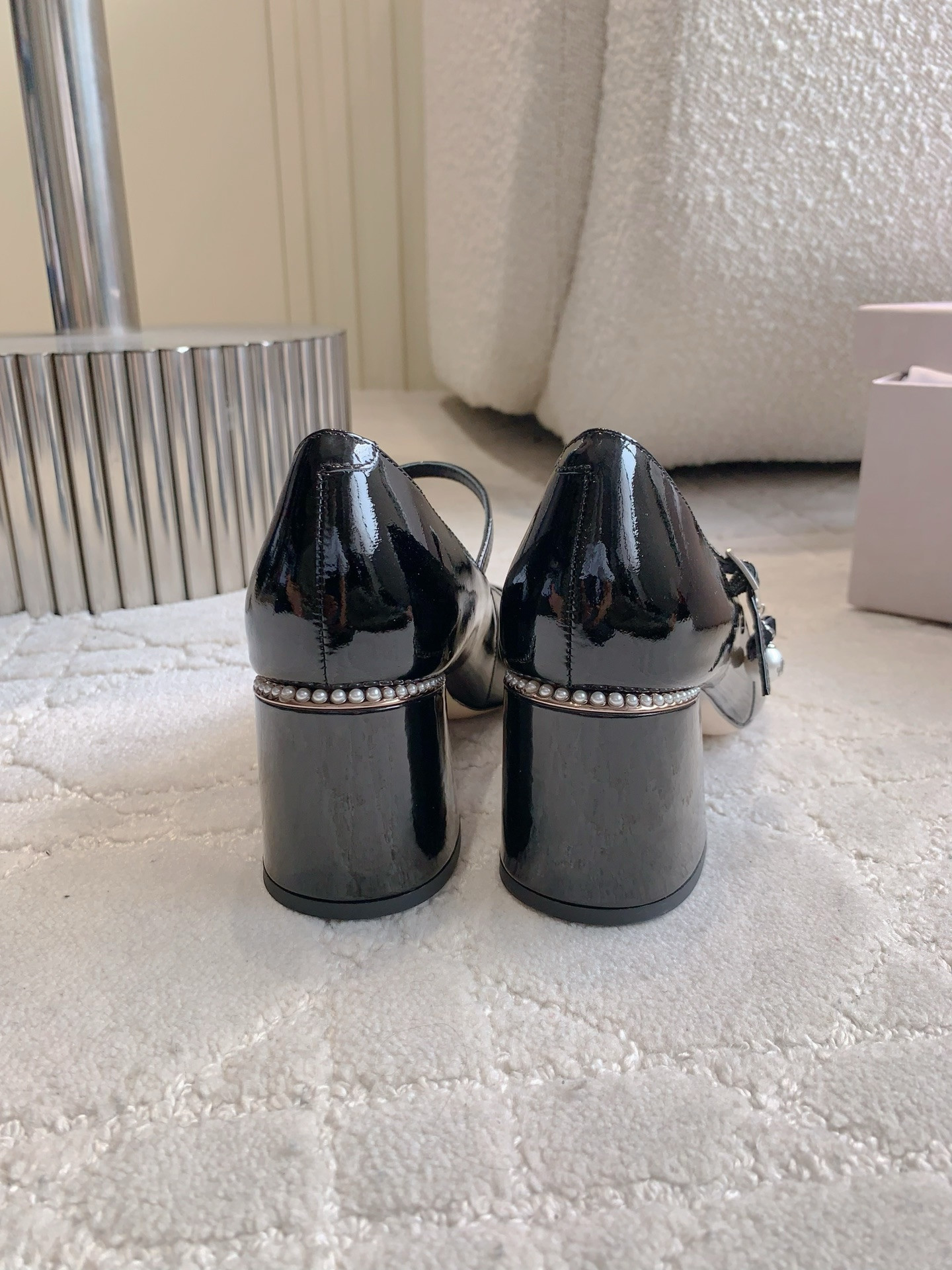 UA Jimmy Choo Wave Mary Jane 7cm