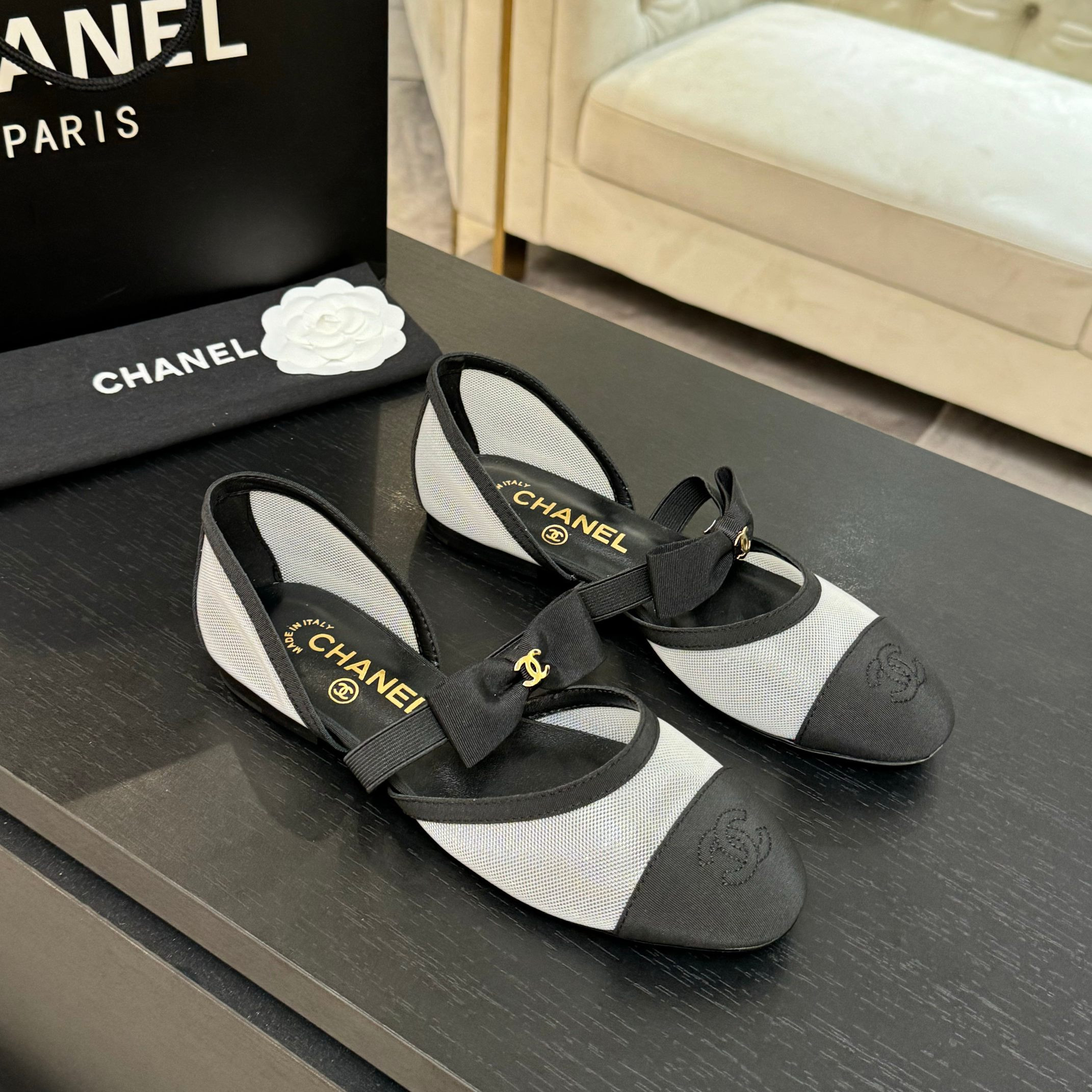 UA Chanel Mary Janes