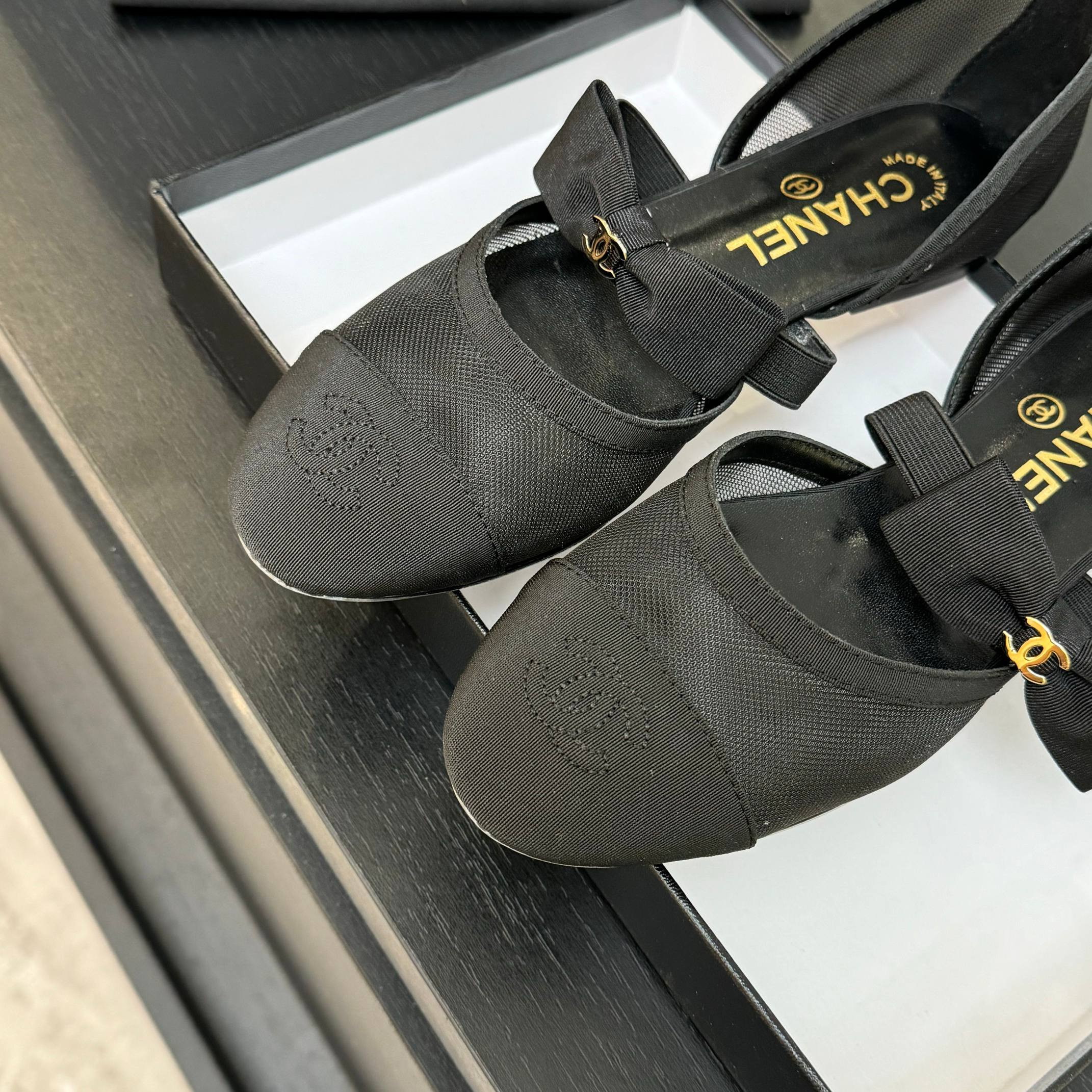 UA Chanel Mary Janes