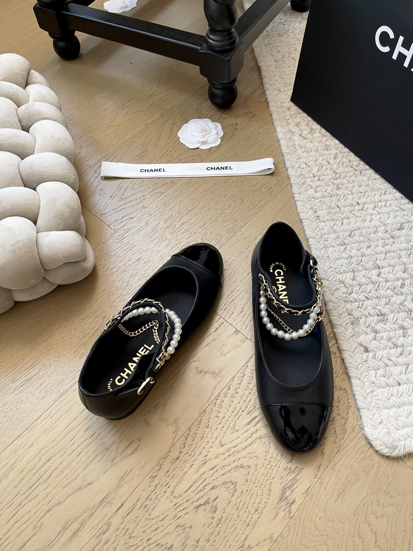 UA Chanel Mary Janes